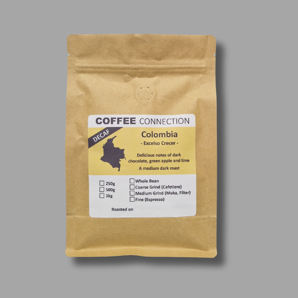 Colombia Excelso Crecer Swiss Water Decaf