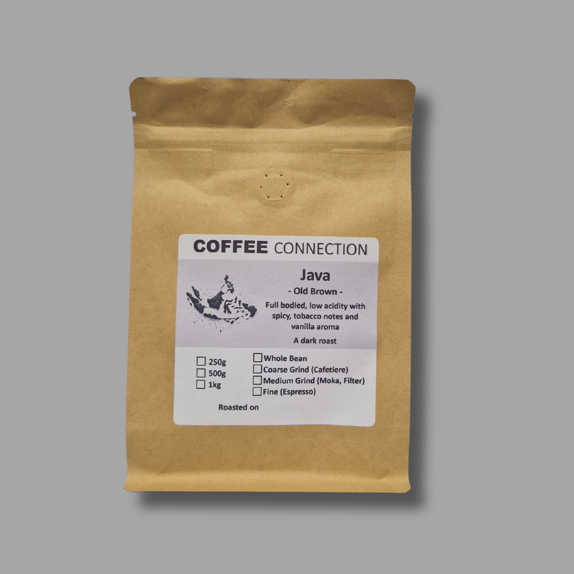 Java Old Brown, Seasoned