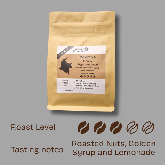Colombia El Buho, Sugarcane Decaf