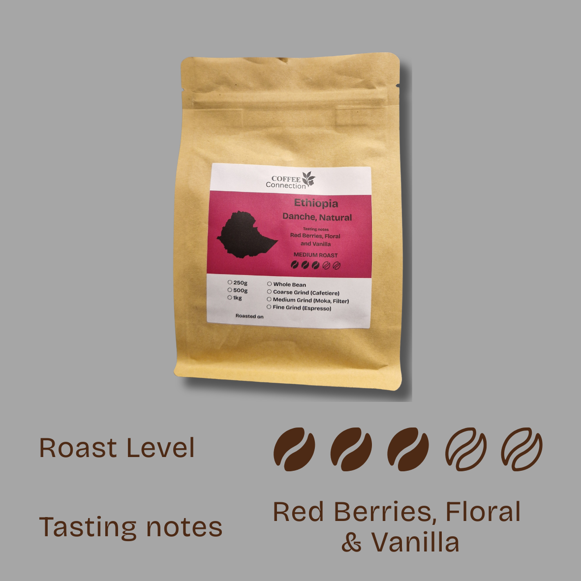 Ethiopia Danche, Natural