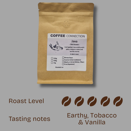 Java Old Brown, Seasoned